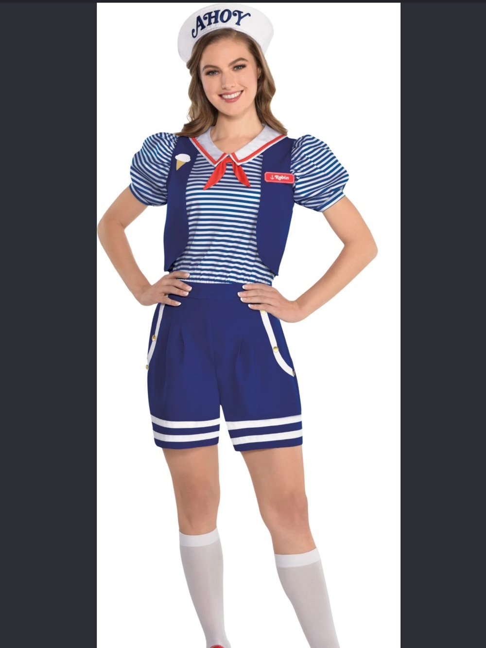 Stranger things scoop ahoy romper costume